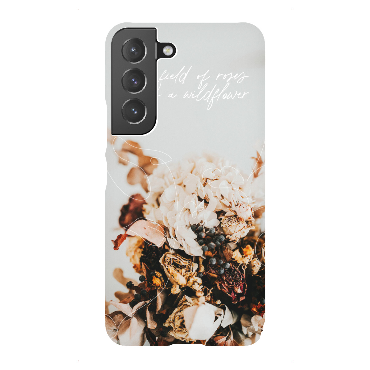 "Wildflower"für Samsung Galaxy - Premium-Case Handyhülle artboxONE