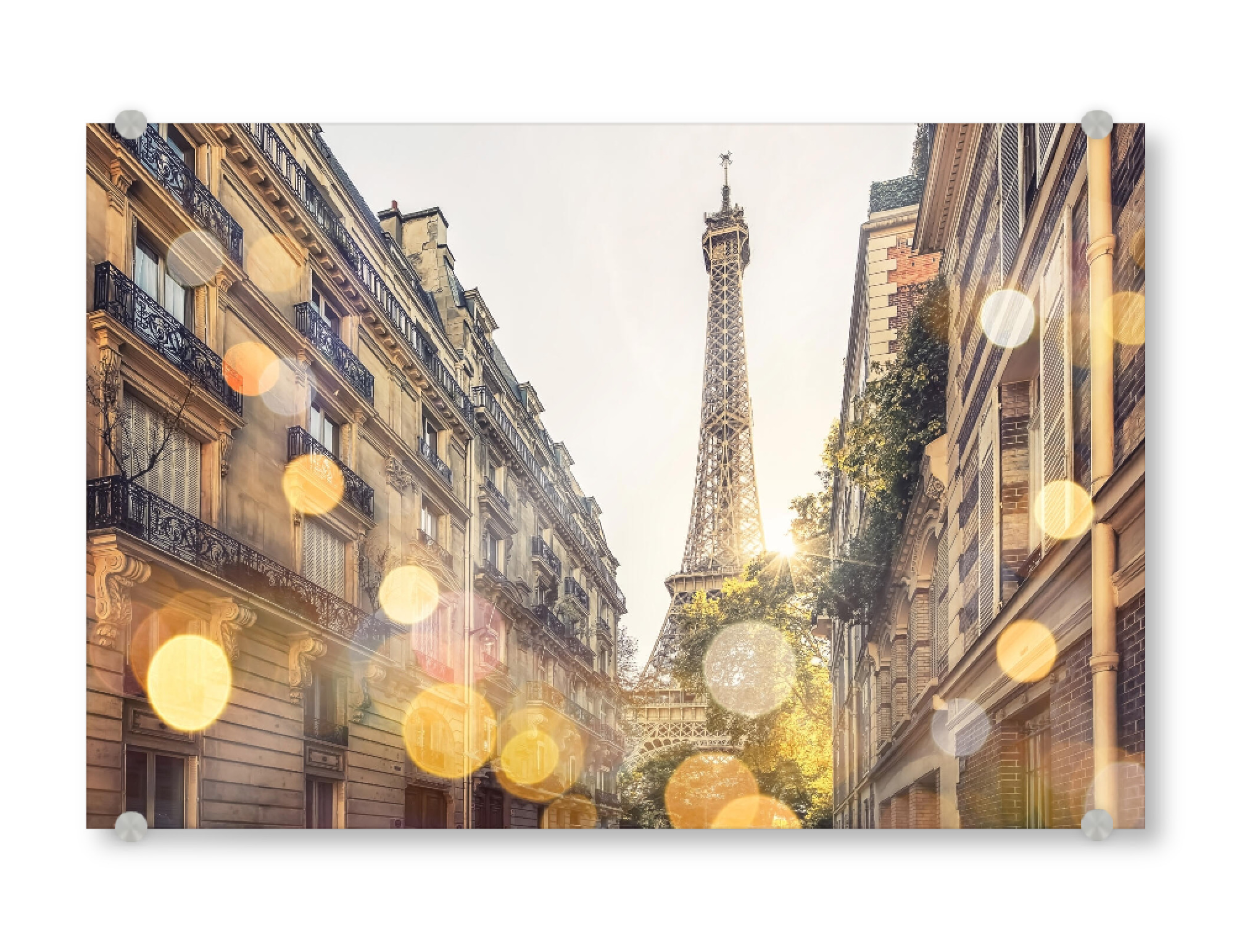 Acrylglasbild "Rue de Monttessuy" artboxONE - Städte,Reise,Architektur,Städte / Paris,Reise / Länder