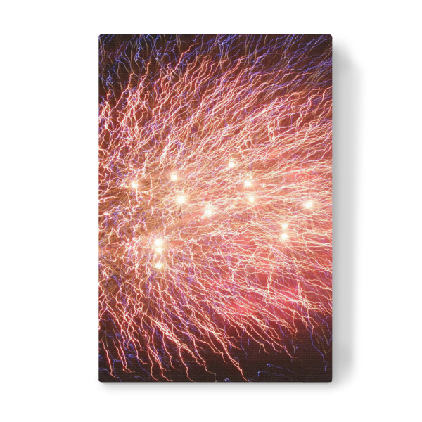 Leinwandbild "Gedankenblitz" artboxONE - Abstrakt - Feuerwerk,Blitz,Mint,Feuer,Licht,Flashlight,Firework,Flash,Lights,Lichter