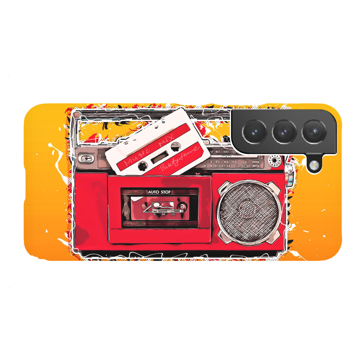 Samsung Galaxy "Music tape retro art" Premium-Case Handyhülle artboxONE