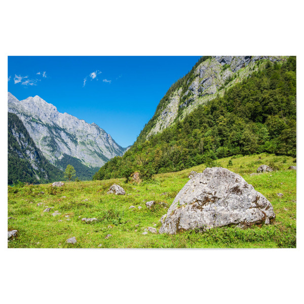 Poster 30x20 cm "Landschaft mit Felsen" artboxONE - Natur,Reise