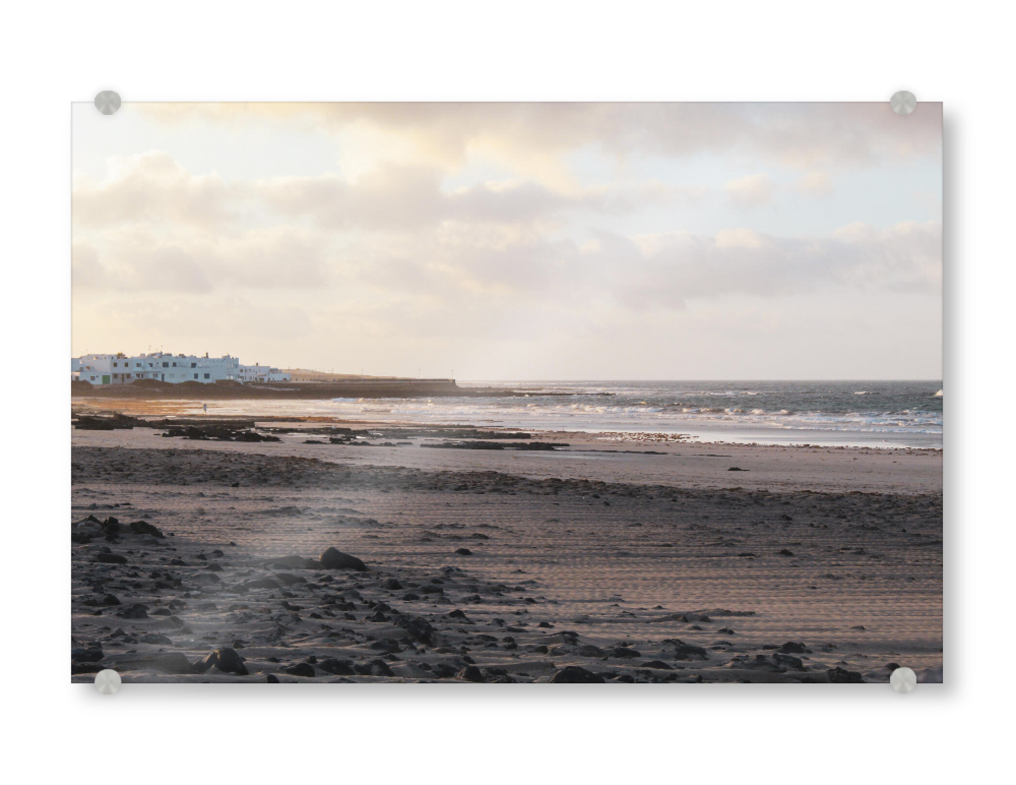 Acrylglasbild "Famara Sunset" artboxONE - Natur,Reise,Reise / Länder