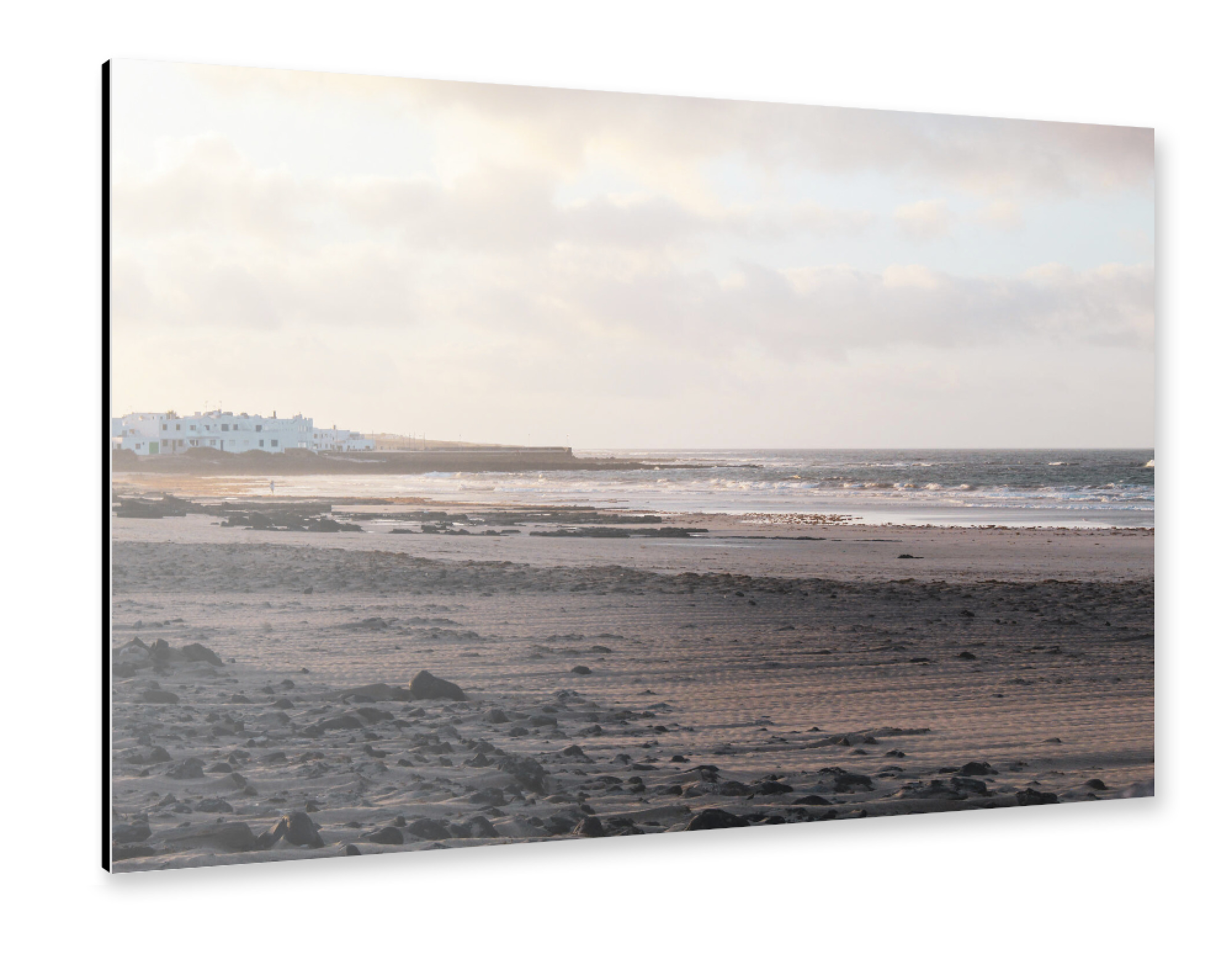 Alu-Dibond "Famara Sunset" 75x50 cm artboxONE