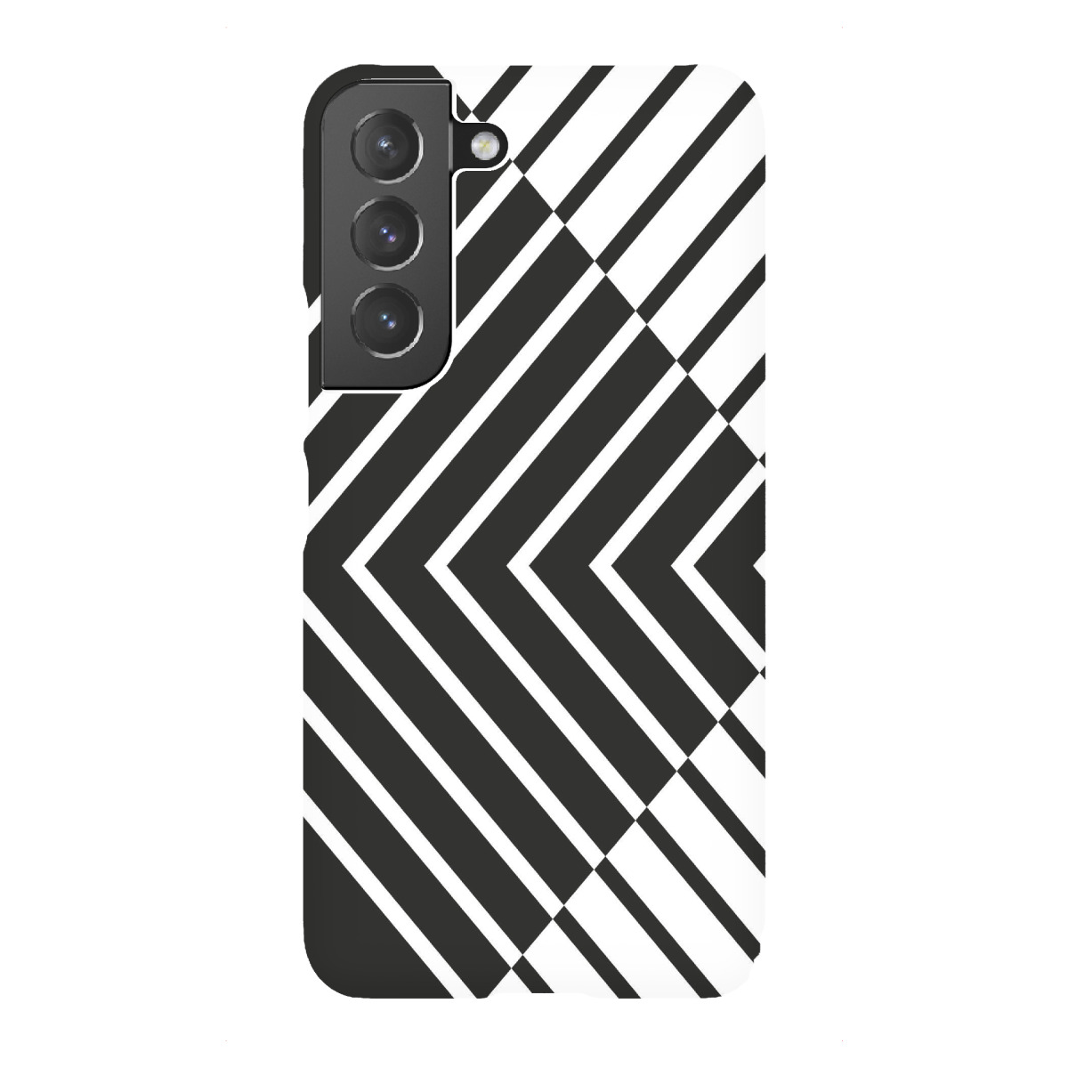 "Geometry Line ART ov black white"für Samsung Galaxy - Premium-Case Handyhülle artboxONE