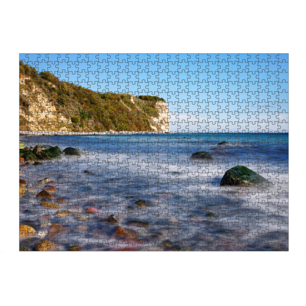 Puzzle Ravensburger "Steinstrand am Kap Arkona" artboxONE - Natur,Reise / Strand und Meer