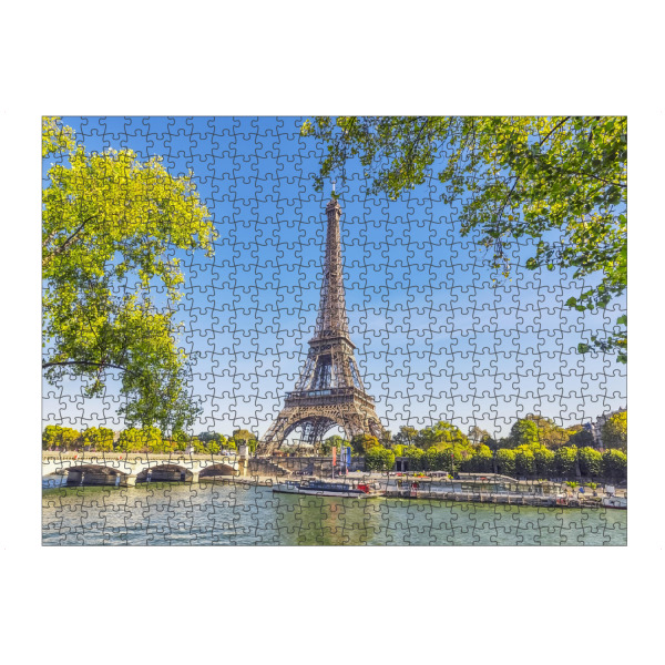 Puzzle Ravensburger "Summer in Paris" artboxONE - Städte,Reise,Architektur,Städte / Paris,Reise / Länder