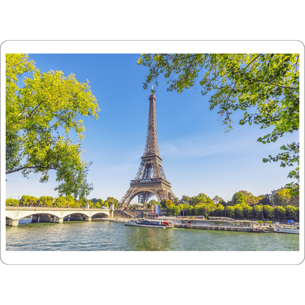 Tischset "Summer in Paris" artboxONE - Städte,Reise,Architektur,Städte / Paris,Reise / Länder