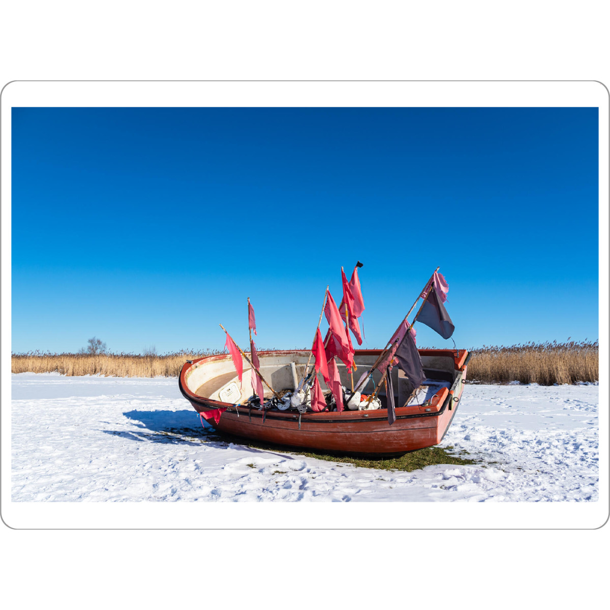 Tischset "Fischerboot in Althagen" artboxONE - Natur,Reise