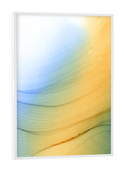 Poster mit weißem Rahmen "Bright Mood" artboxONE - Abstrakt
