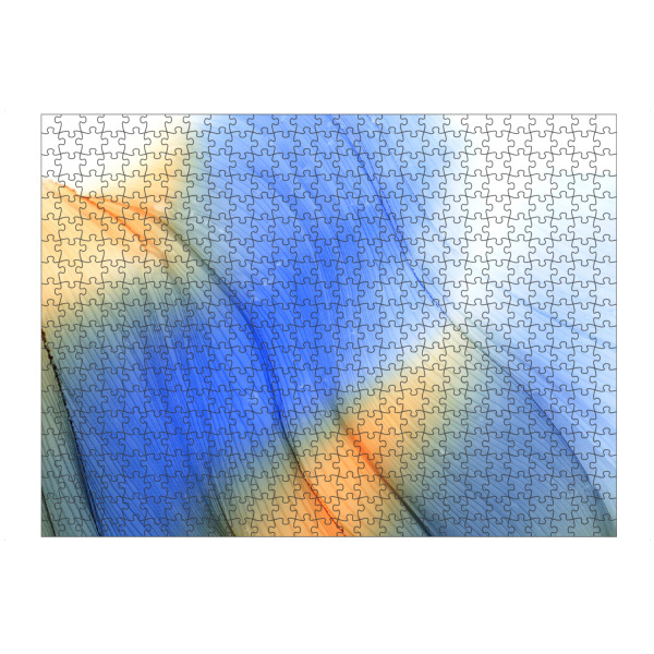 Puzzle Ravensburger "Hope-Orange Light" artboxONE - Abstrakt