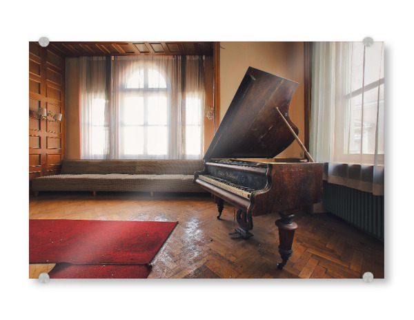 Acrylglasbild "Old Songs" artboxONE - Architektur,Musik