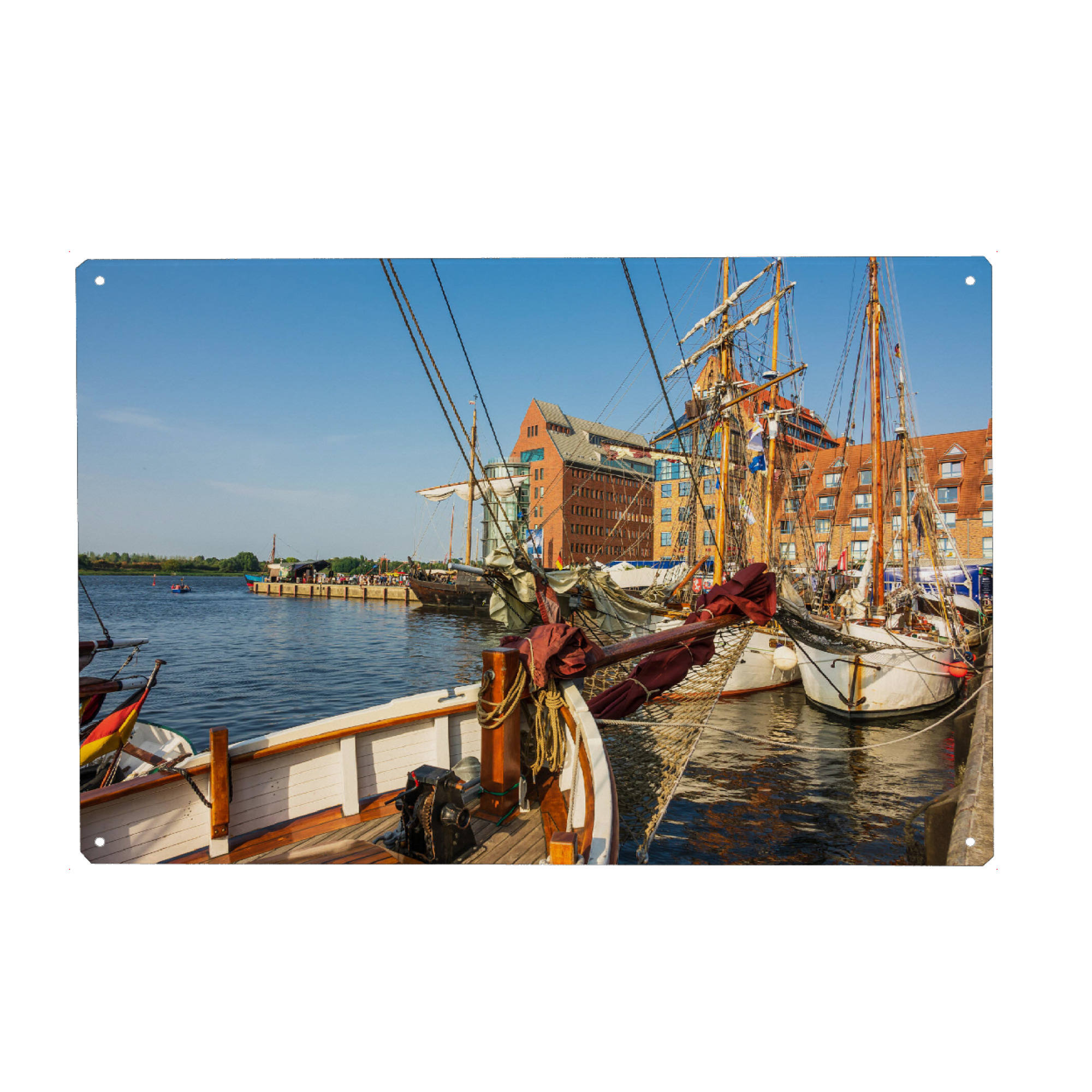 Holzbild "Hanse Sail Rostock" artboxONE - Reise,Städte / Weitere