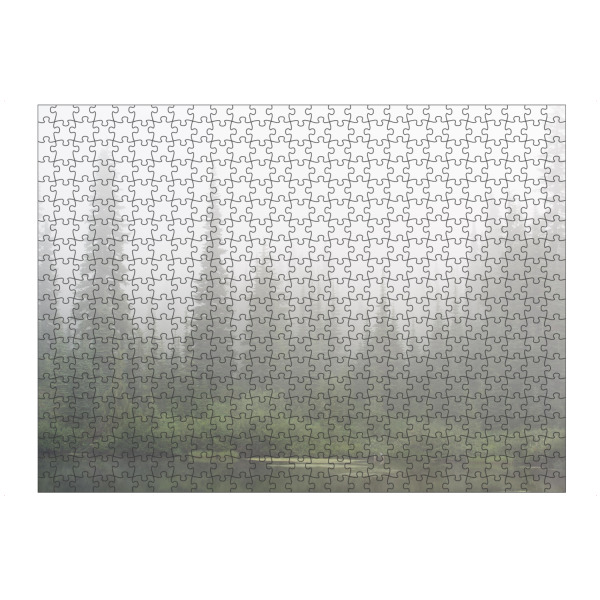 artboxONE Puzzle "Dense fog in Mt. Rainier Park" artboxONE - Natur