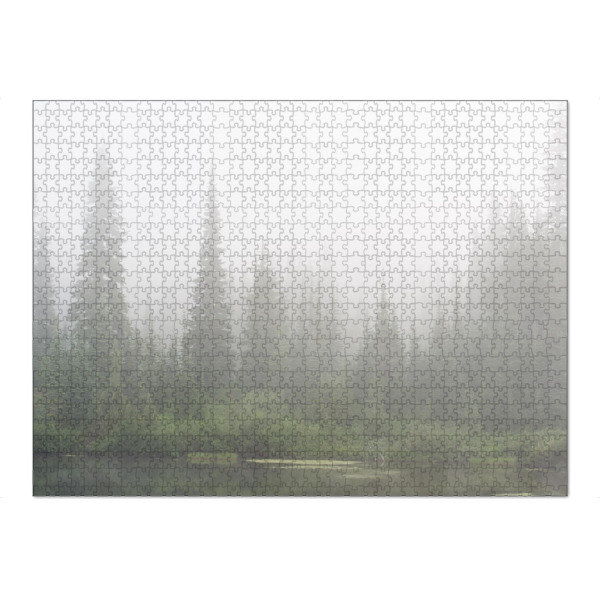 Puzzle Ravensburger "Dense fog in Mt. Rainier Park" artboxONE - Natur