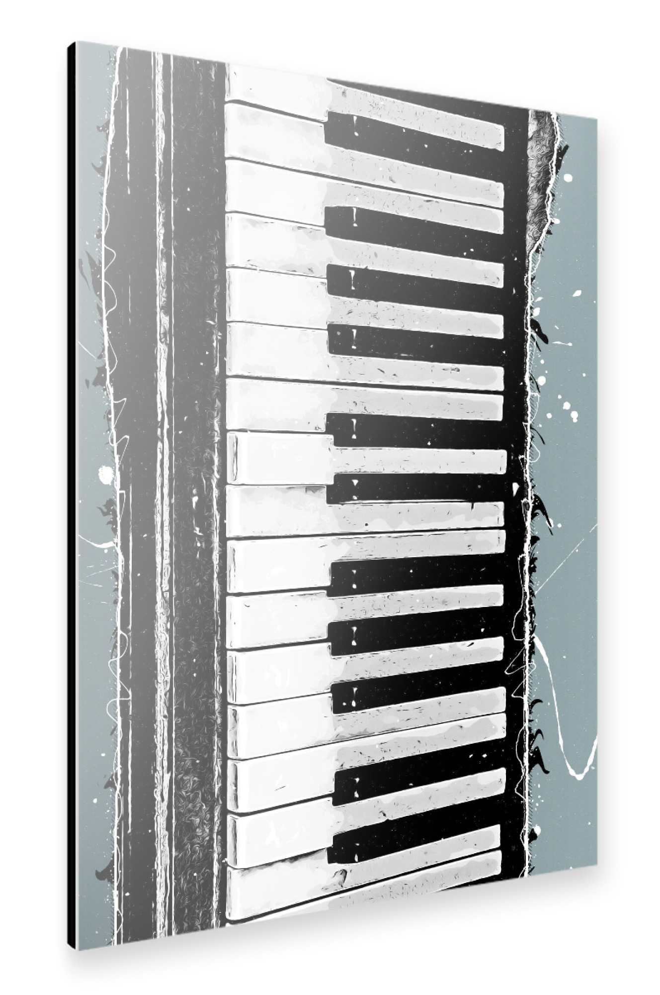 Alu-Dibond "Piano music art" 30x20 cm artboxONE