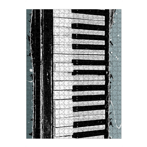 Puzzle Ravensburger "Piano music art" artboxONE - Musik - Piano,Keyboard,Music,Instrument,Instruments,Sound,Klavier,Noten,Musik - Bild piano