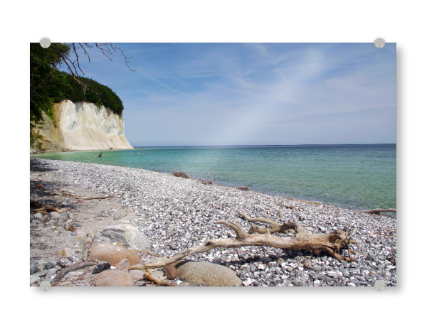 Acrylglasbild "Der Kreidefelsen auf Rügen" artboxONE - Natur,Reise,Reise / Strand und Meer,Reise / Länder