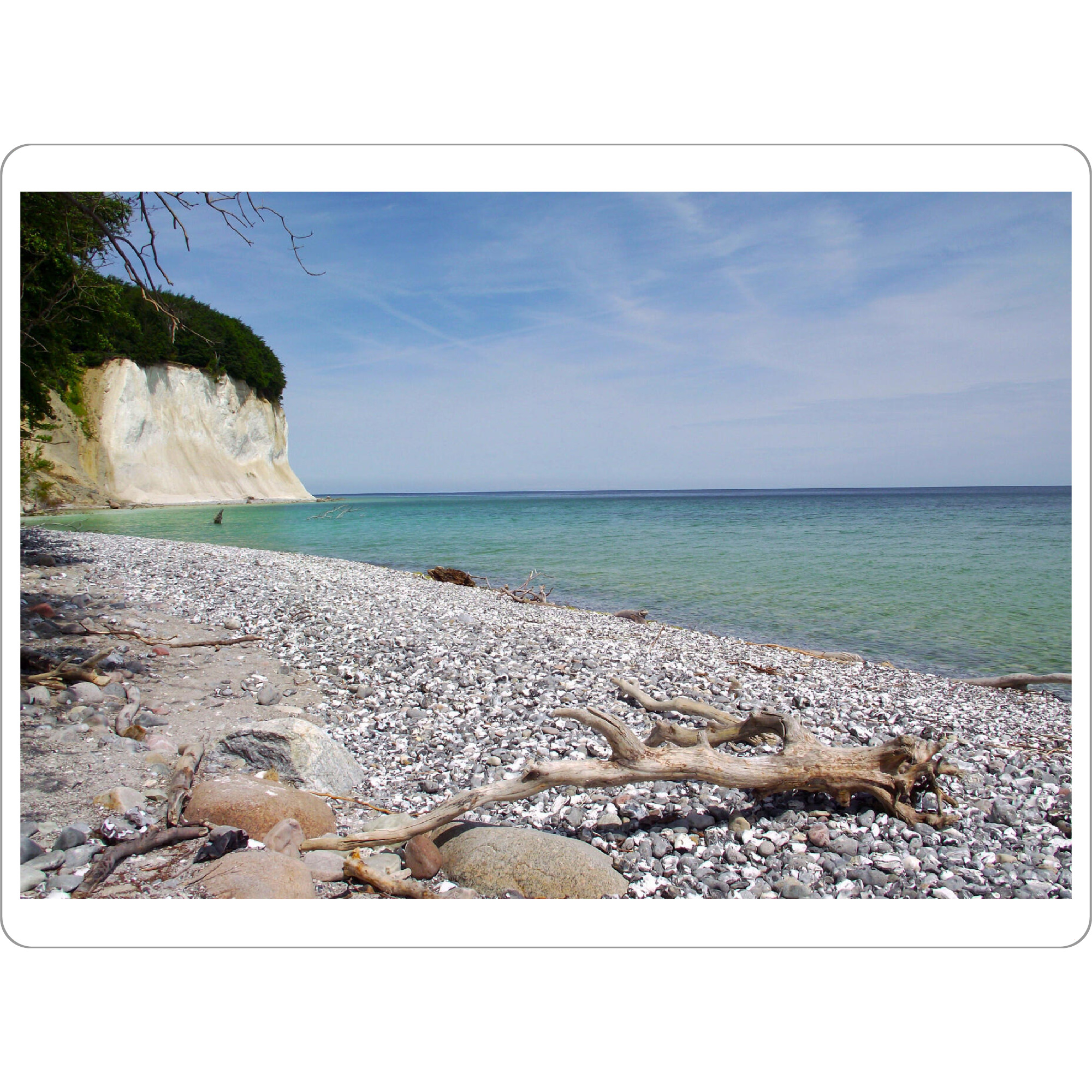 Tischset "Der Kreidefelsen auf Rügen" artboxONE - Natur,Reise,Reise / Strand und Meer,Reise / Länder