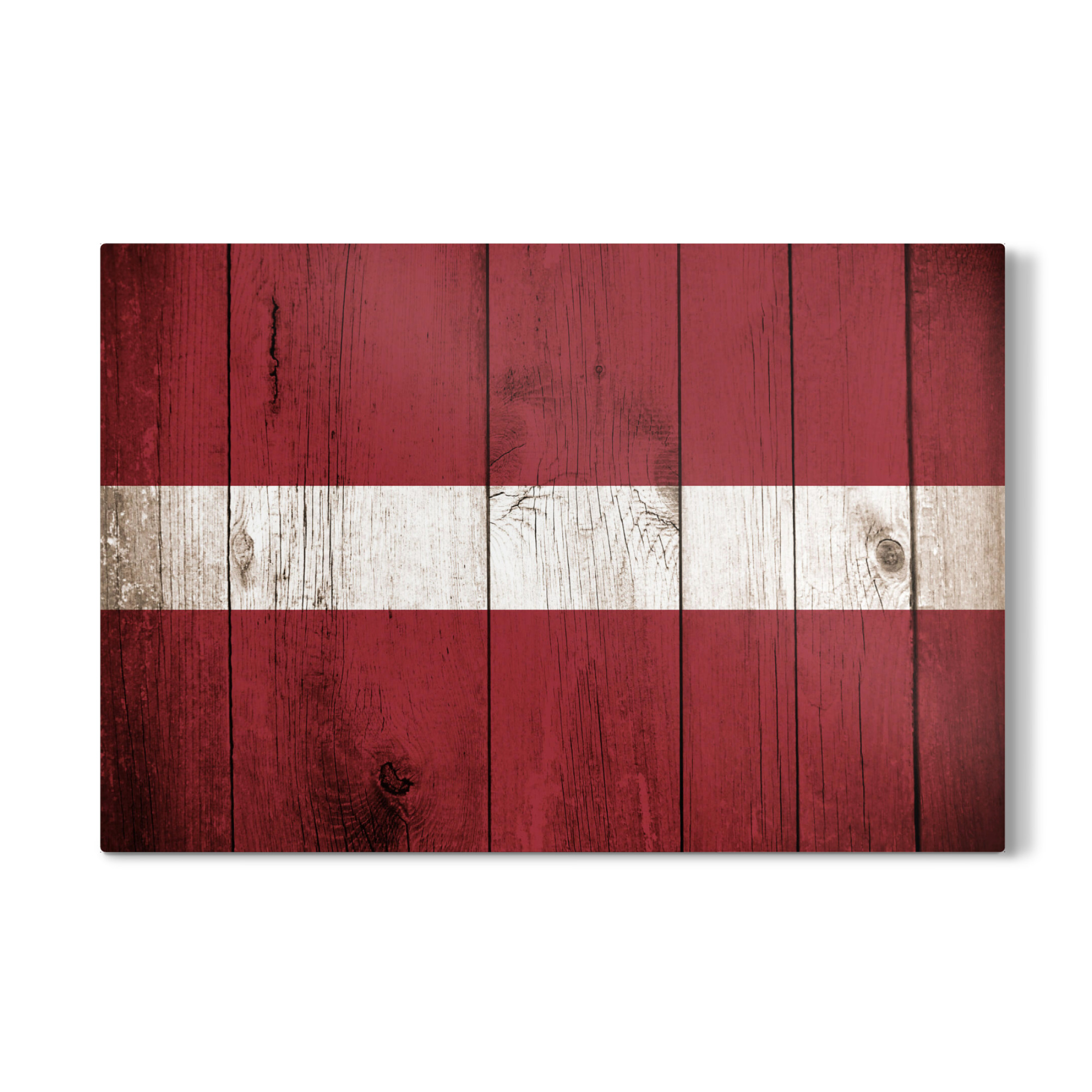 Galerie-Print "Latvia Vintage Flag" 75x50 cm artboxONE