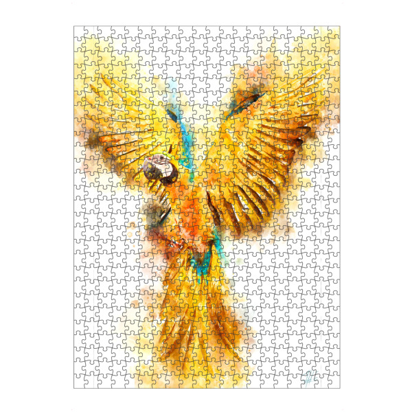Puzzle Ravensburger "Gelber Papagei" artboxONE - Natur,Reise,Tiere