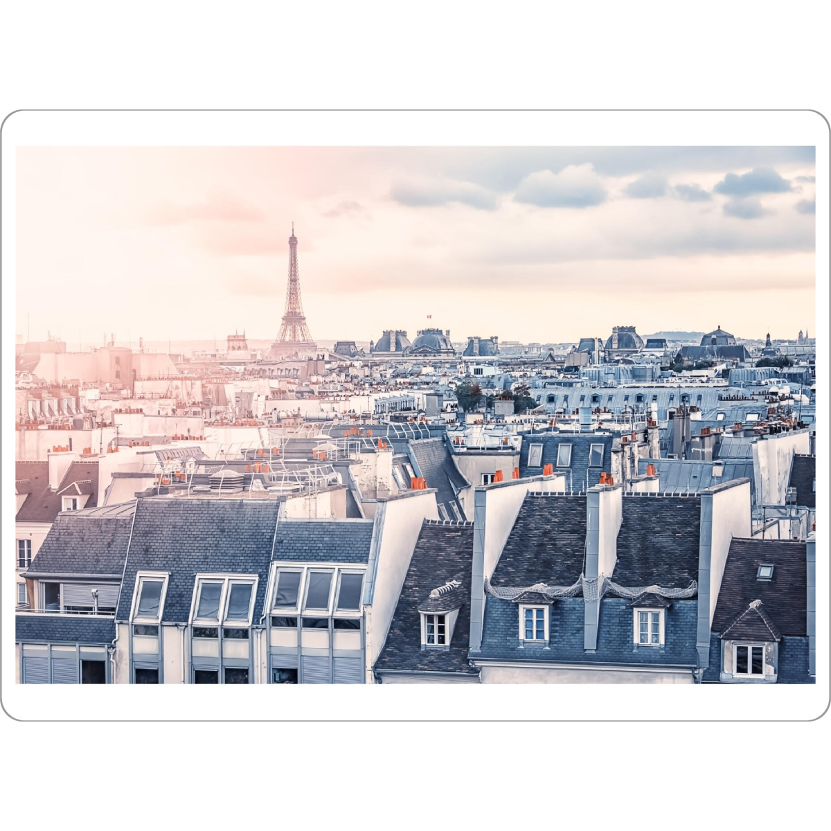 Tischset "Paris roofs" artboxONE - Städte,Reise,Architektur,Städte / Paris,Reise / Länder