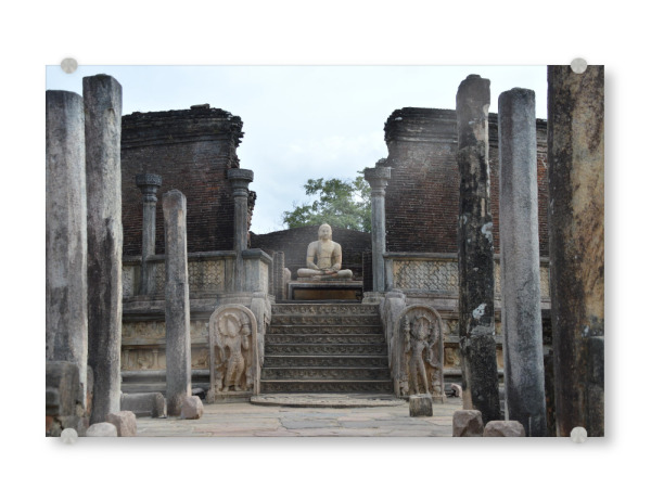Acrylglasbild "Polornnaruwa (Sri Lanka)" artboxONE - Reise,Architektur,Reise / Asien,Reise / Länder