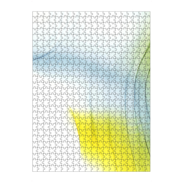 Puzzle Ravensburger "Helle Wellen" artboxONE - Abstrakt
