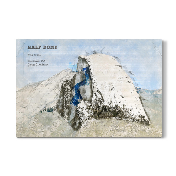 Galerie-Print "Half Dome" 30x20 cm artboxONE