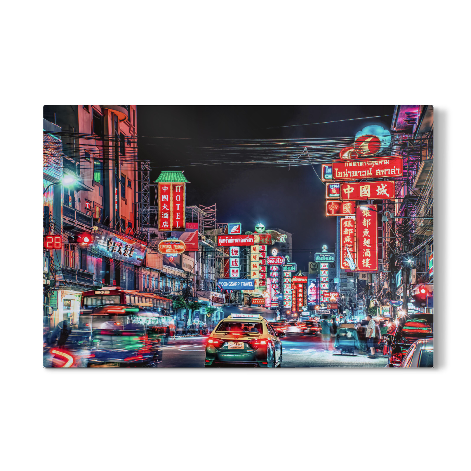 Galerie-Print "Bangkok by night" 30x20 cm artboxONE