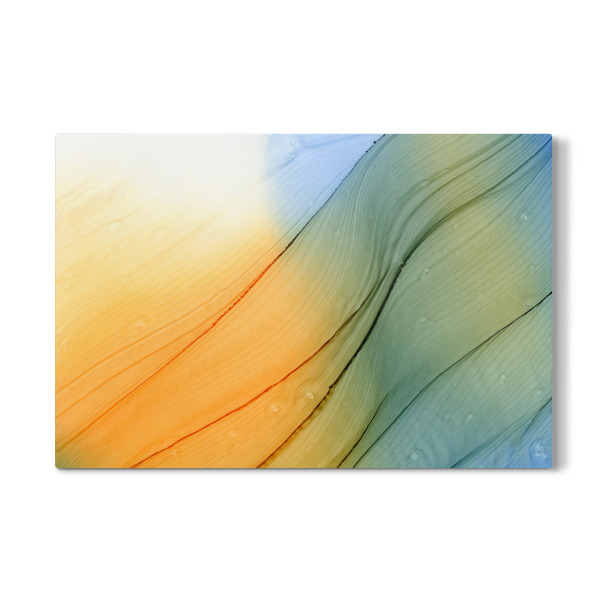 Galerie-Print "Orange n Green Feeling - kunst" 30x20 cm artboxONE