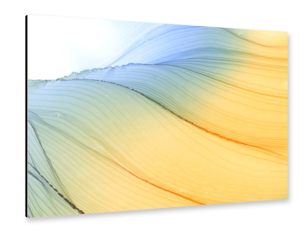 Alu-Dibond "Light-Gelb" 30x20 cm artboxONE