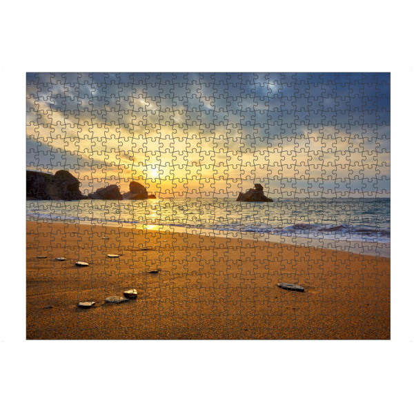 artboxONE Puzzle "Abendstimmung in Cornwall" artboxONE - Natur,Reise / Strand und Meer,Reise / Länder
