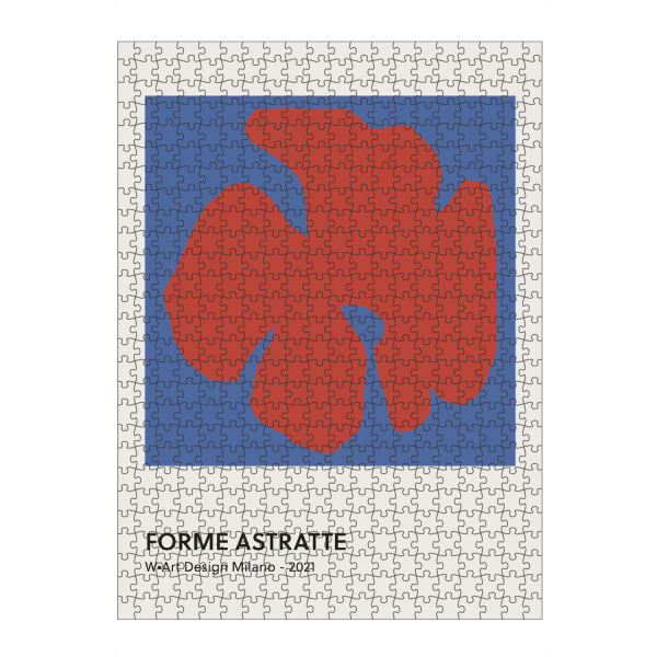artboxONE Puzzle "FORME ASTRATTE EXHIBITION" artboxONE - Floral,Abstrakt