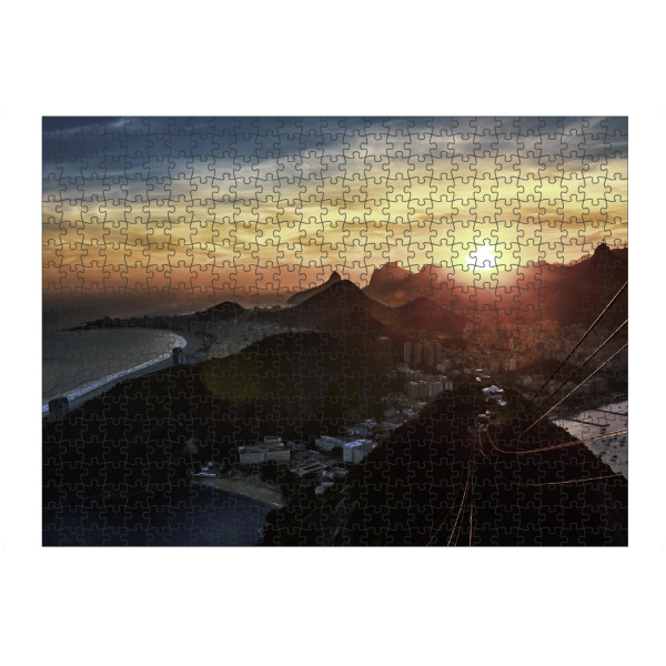 artboxONE Puzzle "Carioca Sunset" artboxONE - Reise,Städte / Rio de Janeiro