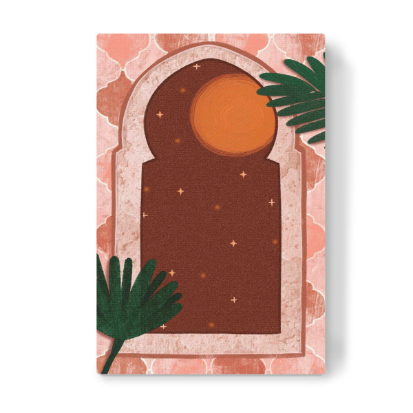 Leinwandbild "Marokkanisches Fenster" artboxONE - Reise,Architektur