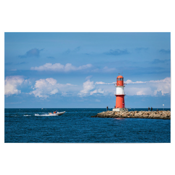 Poster "Roter Molenturm" artboxONE - Natur,Reise,Architektur,Reise / Strand und Meer