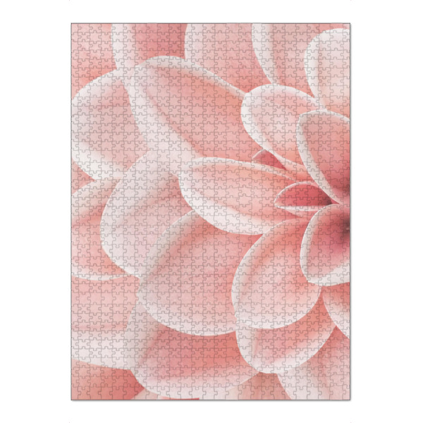 Puzzle Ravensburger "Dahlie in rosa" artboxONE - Natur,Floral
