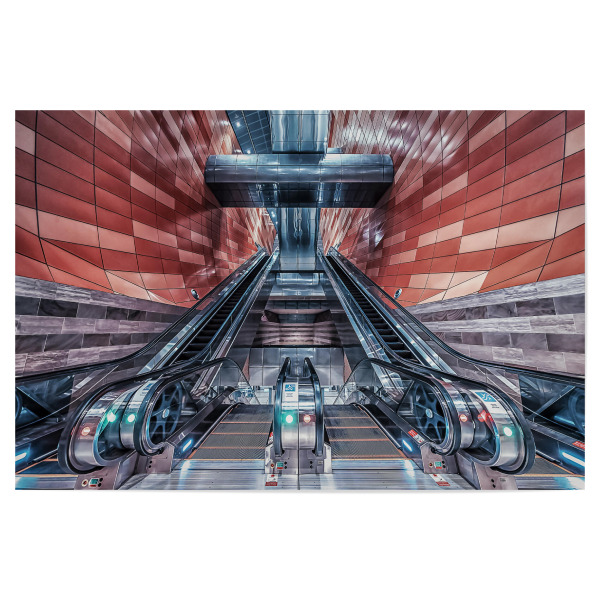Poster 30x20 cm "Subway" artboxONE - Städte,Reise,Architektur,Reise / Asien,Städte / Singapur