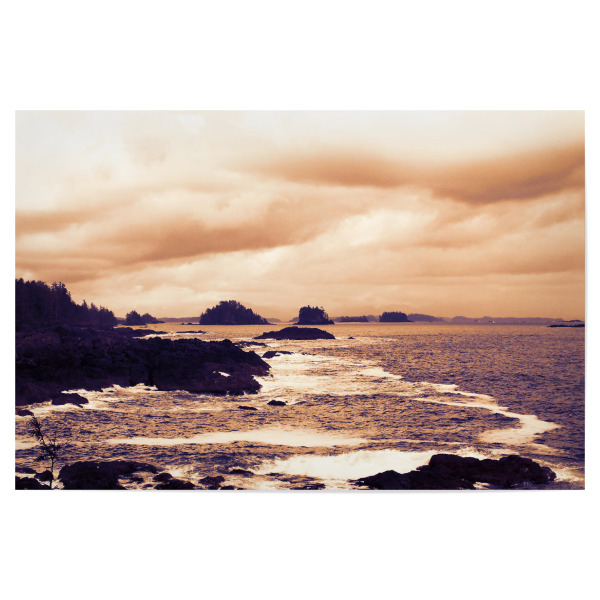 Poster 30x20 cm "Broken Islands, Vancouver Island" artboxONE - Natur,Reise,Reise / Länder,Buchstaben / K