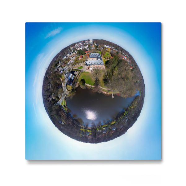 Galerie-Print "Reinbeker Schloss - Südseite" 30x30 cm artboxONE