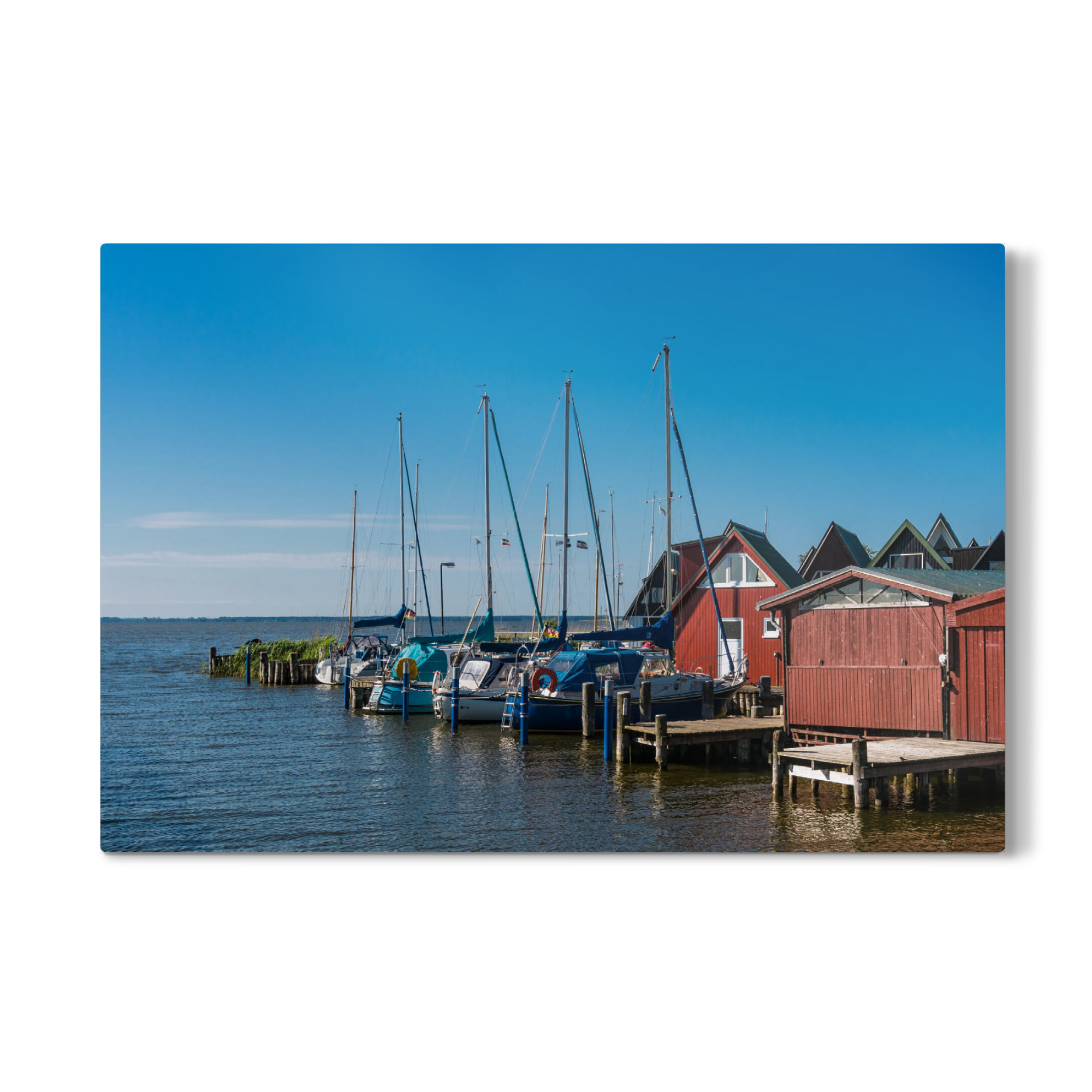 Galerie-Print "Althagen Bootshäuser" 30x20 cm artboxONE