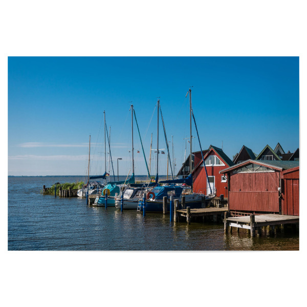 Poster 30x20 cm "Althagen Bootshäuser" artboxONE - Natur,Reise,Architektur