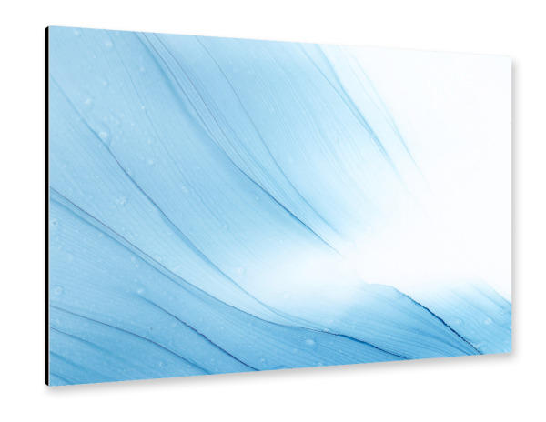 Alu-Dibond "The blue Dreams art" 30x20 cm artboxONE