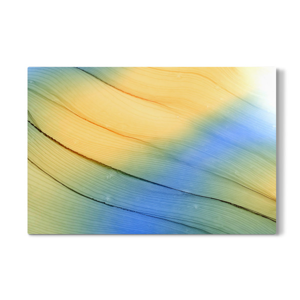 Galerie-Print "Light - Gelb n Blau" 30x20 cm artboxONE