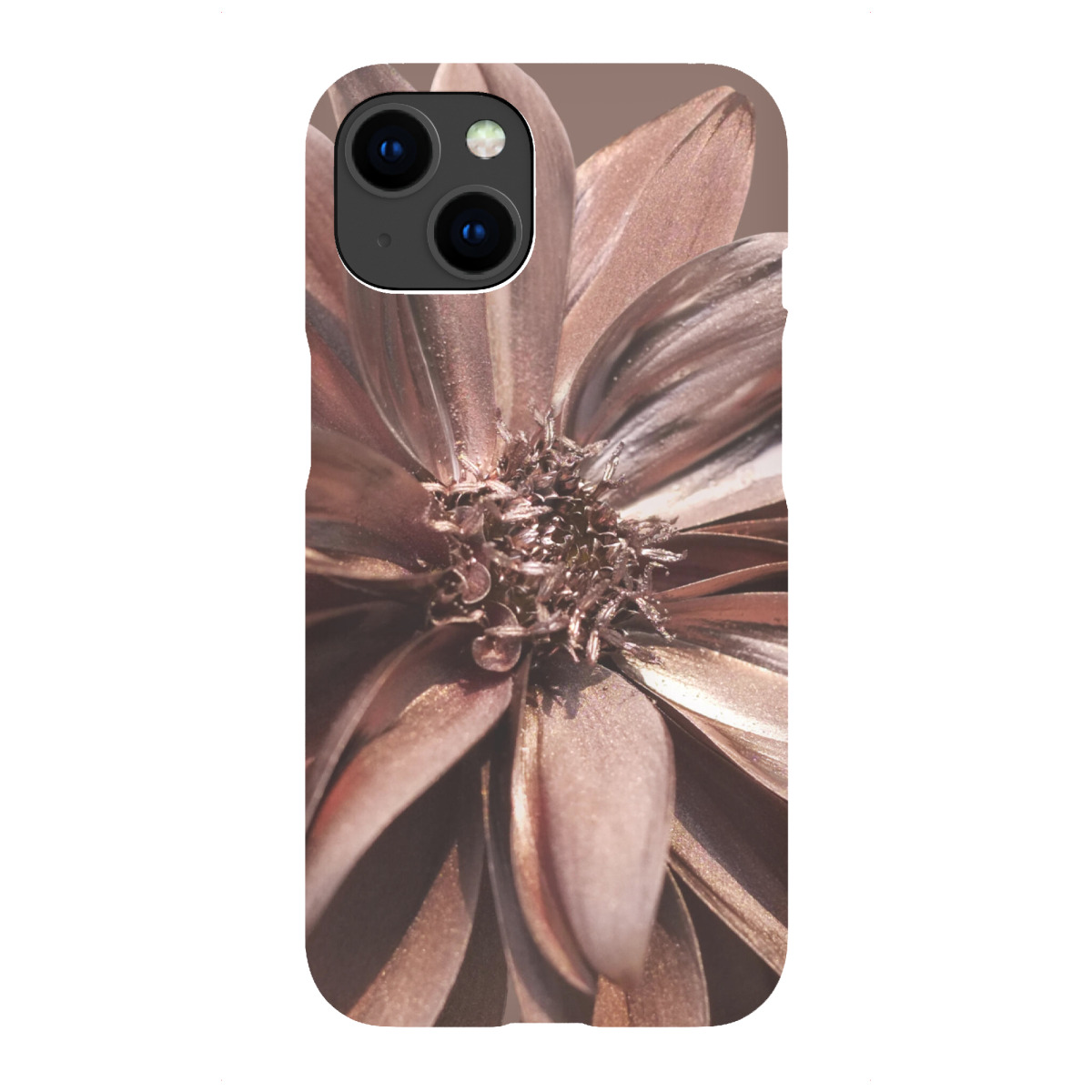 "Blume in Rosegold Love"für iPhone - Premium-Case Handyhülle artboxONE