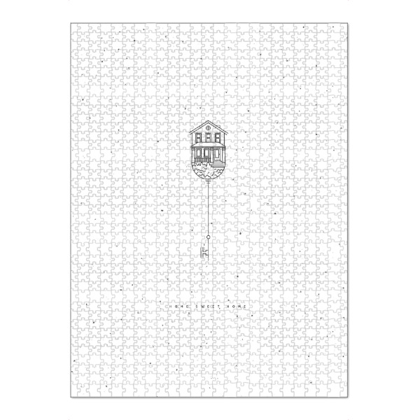 Puzzle Ravensburger "Modern style key" artboxONE - Architektur,Streetart