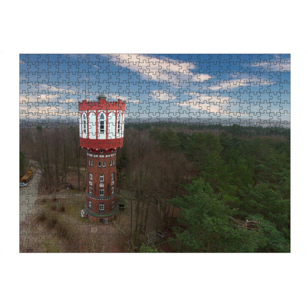 Puzzle Ravensburger "HH - Wassertum "Sander Dickkopp" artboxONE - Städte,Städte / Hamburg,Reise,Architektur,Reise / Länder