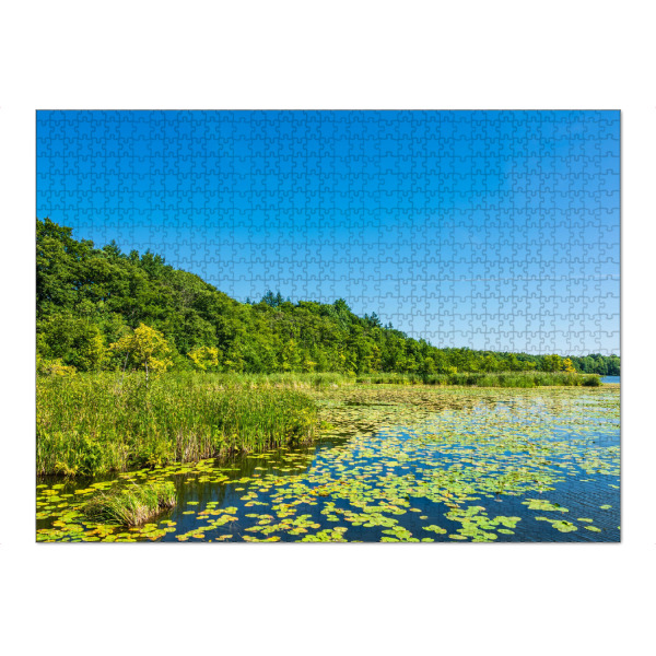 Puzzle Ravensburger "See und Seerosen" artboxONE - Natur,Floral