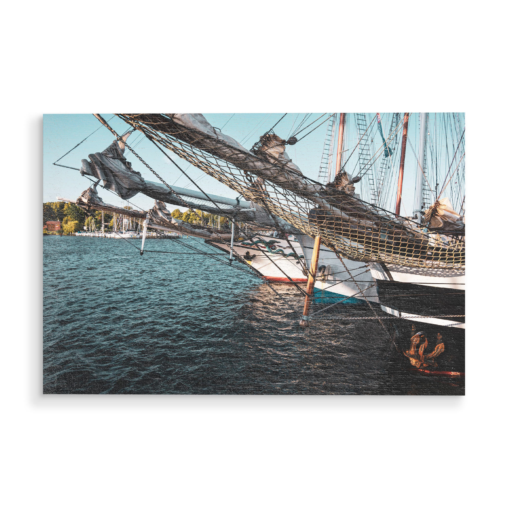 Holzbild "Hansesail in Rostock" artboxONE - Reise,Städte / Weitere