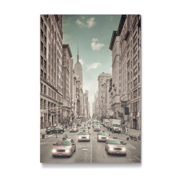 Galerie-Print "NYC 5th Avenue Verkehr | Vintage" 30x20 cm artboxONE
